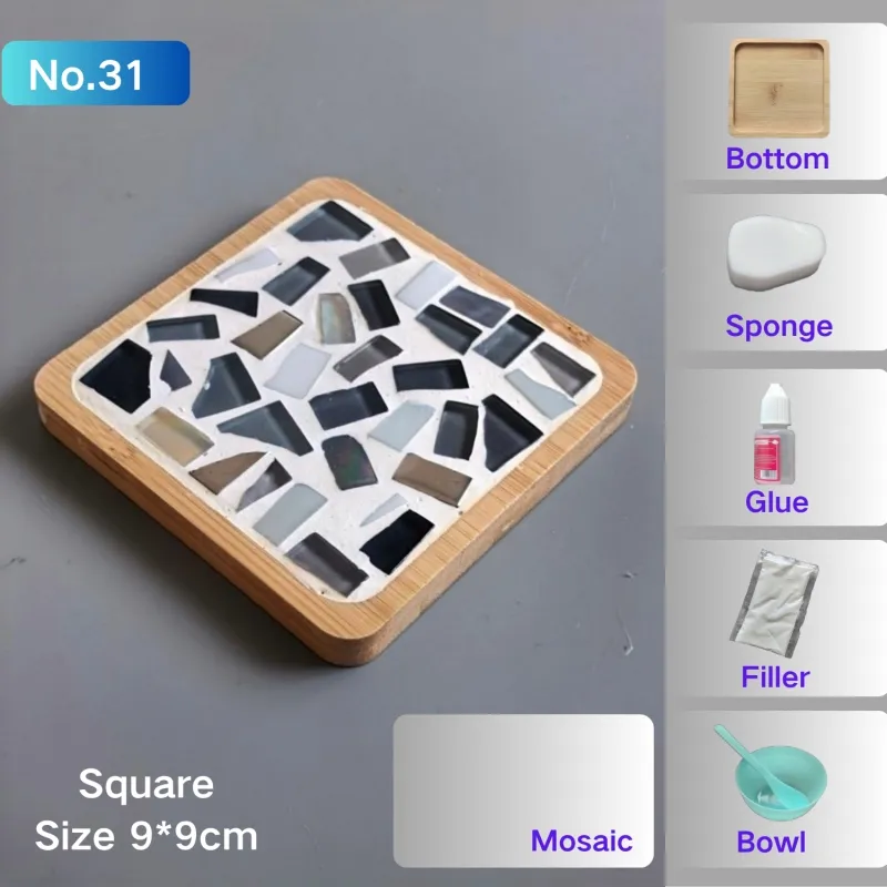 DIY Mosaic Coaster Display 2