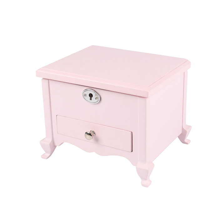 Handcrafted Wooden Music Box with Customizable Logo for Gifts