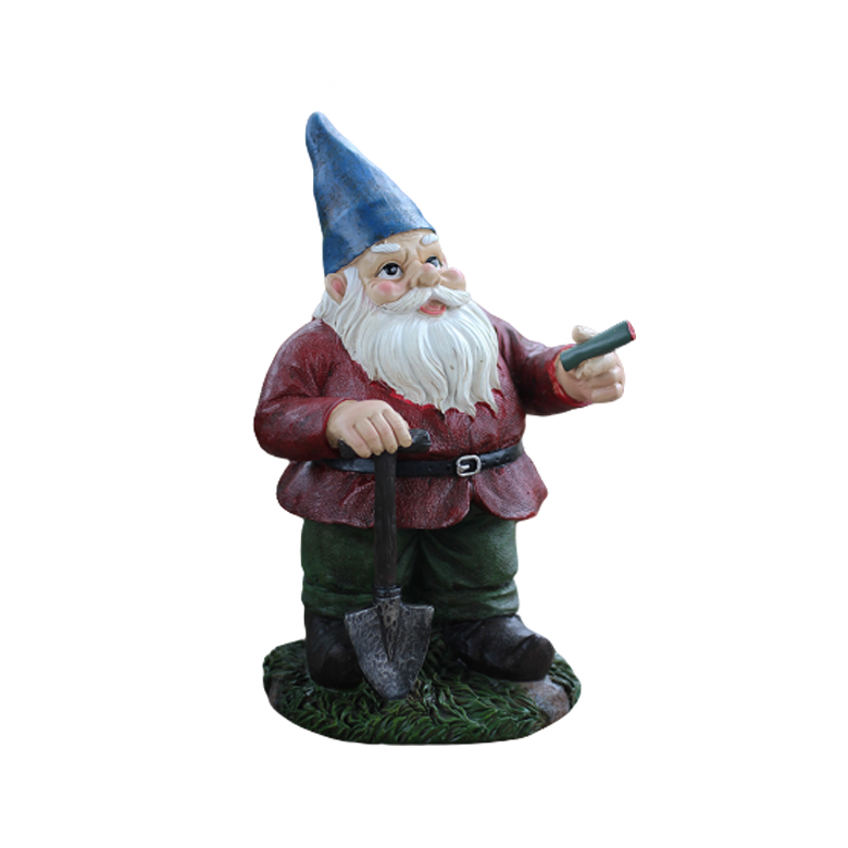 Christmas Father Decorative Outside Small Resin Crafts
