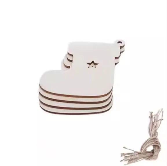 Wooden Christmas Pendant 5