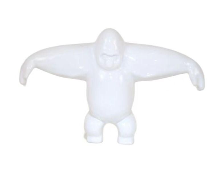 Classic Creative Home Decorative Chrome Silver Chimpanzee Resin Animal Craft