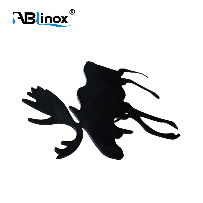 Custom Stainless Steel Decorative Metal Craft Christmas Trees Deers Towel/Coat Hook Bathroom Kitchen Hardware Hook