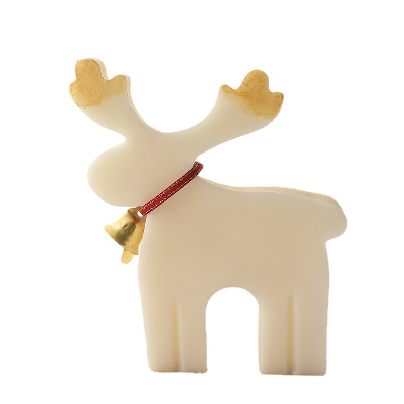 Festive Handcrafted Reindeer Christmas Fragrance Candles for Gift and Home Decor