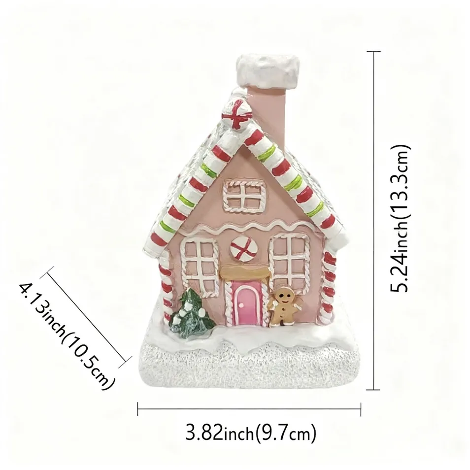 Christmas House Incense Burner