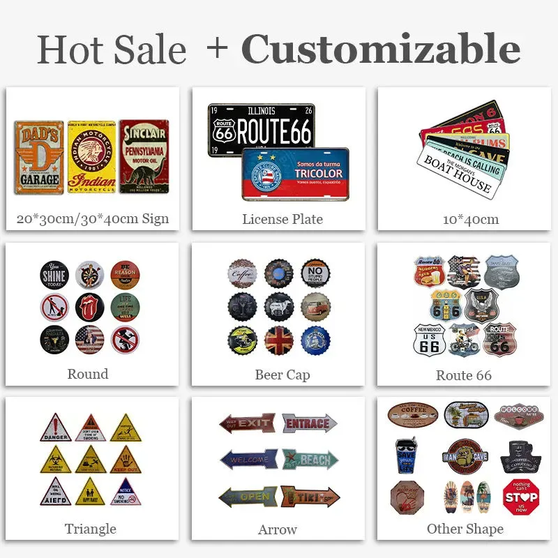 Custom Tin Sign Poster