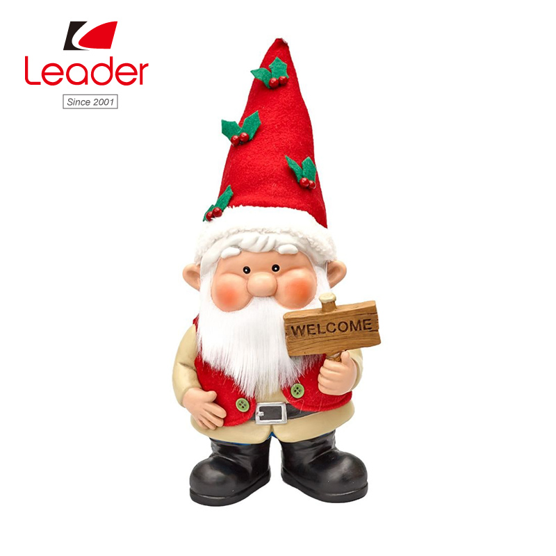 Handpainted Resin Gnome with 4 Seasonal Outfits