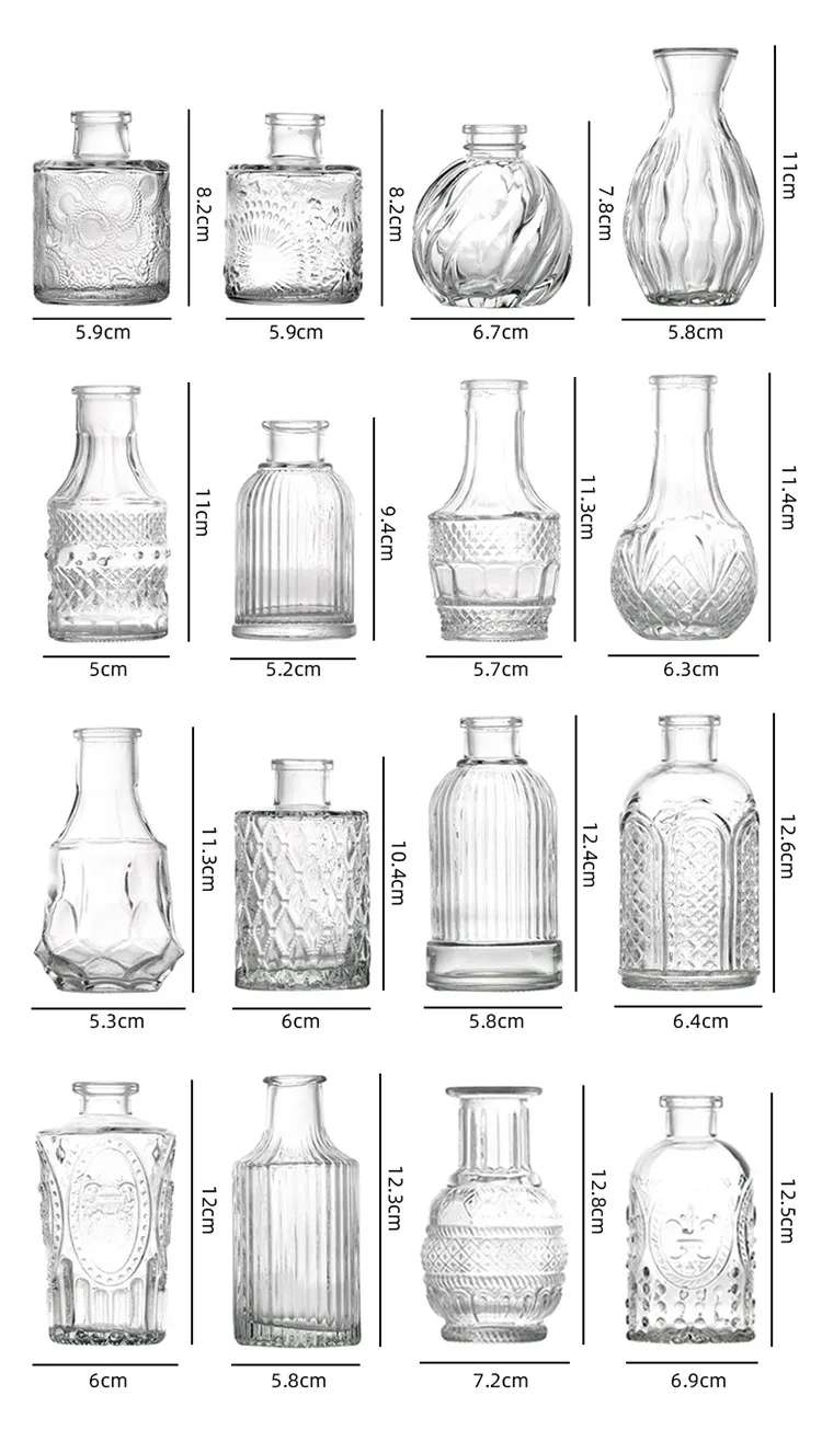 Glass Flower Vase Detail 4