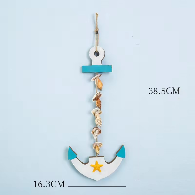 Wood Fish Cutout Coastal Beach Party Home Wall Hanging Ornament Decor Wooden Fish Sculpture Carved Nautical Gifts Crafts