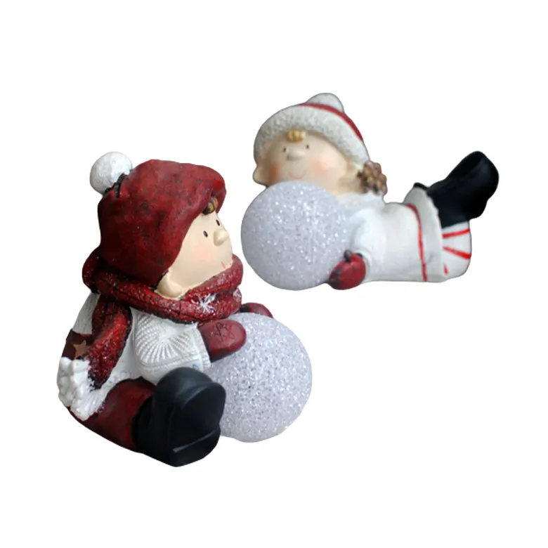 Christmas Father Decorative Outside Small Resin Crafts