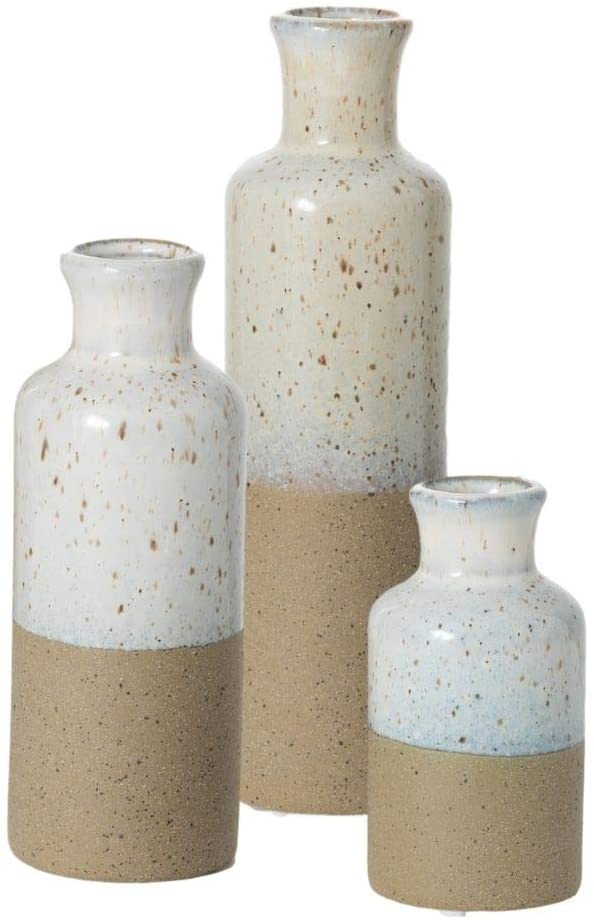 Hot Sale Rustic Indoor Home Hotel Decor Ceramic Tall Flower Vase