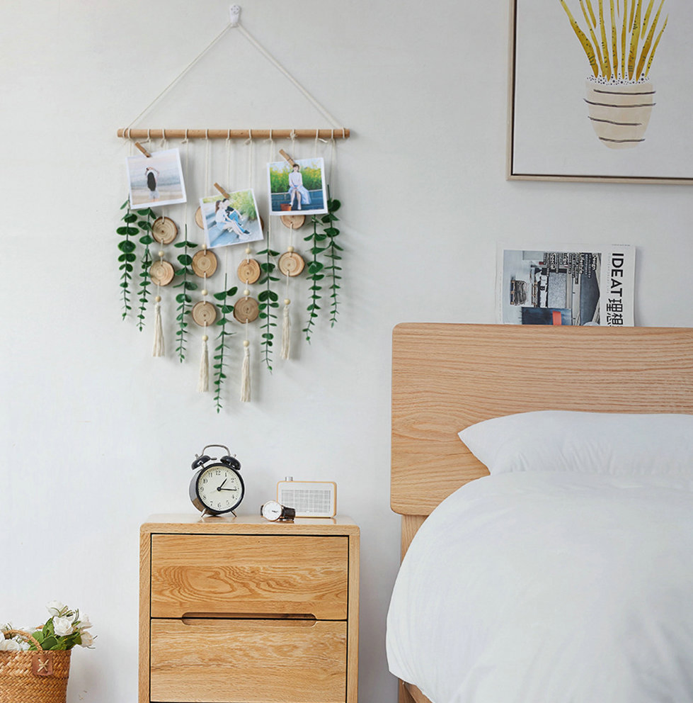 Artificial Eucalyptus Wall Hanging Greenery Rustic Boho Farmhouse Home Decor Mi29363