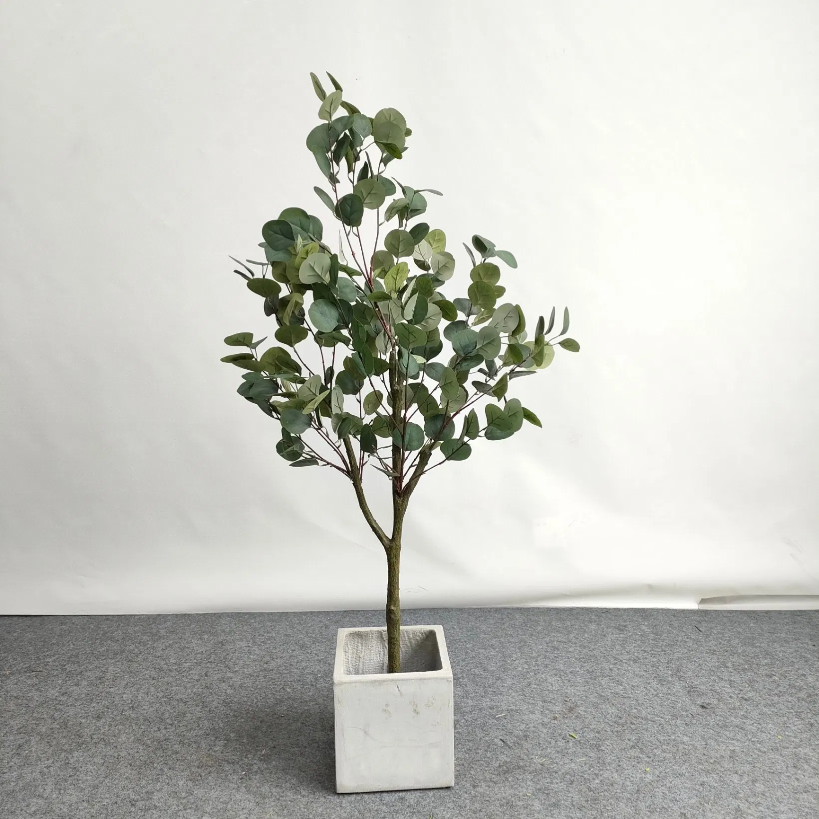 5FT Artificial Eucalyptus Tree Exhibition Decoration Artificial Crafts