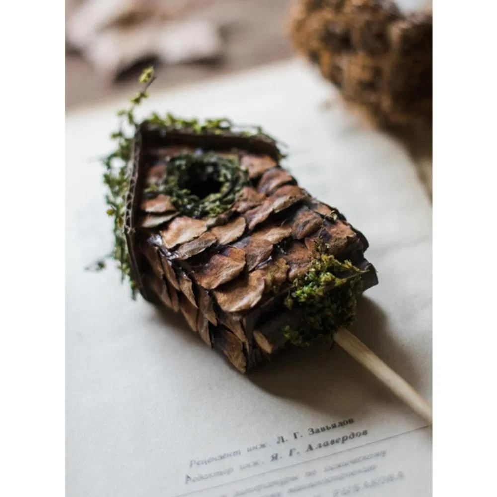 Bird House Planter Stake 4