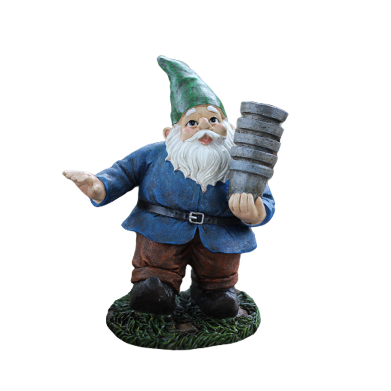 Christmas Father Decorative Outside Small Resin Crafts