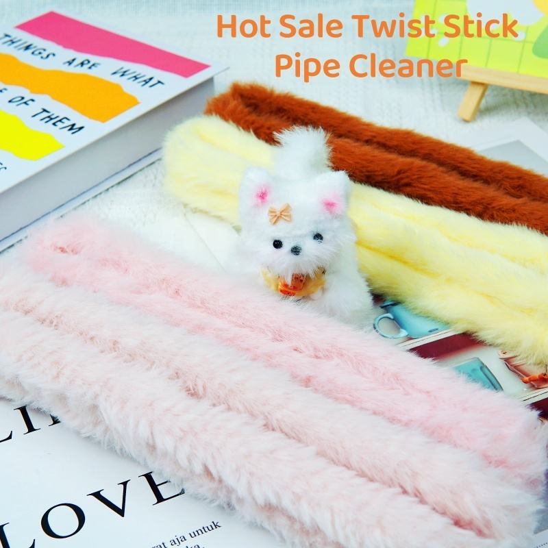 Bulk Craft Chenille Stems 15-30mm Assorted Sizes for DIY Puppy Dolls and Creative Handmade Gifts