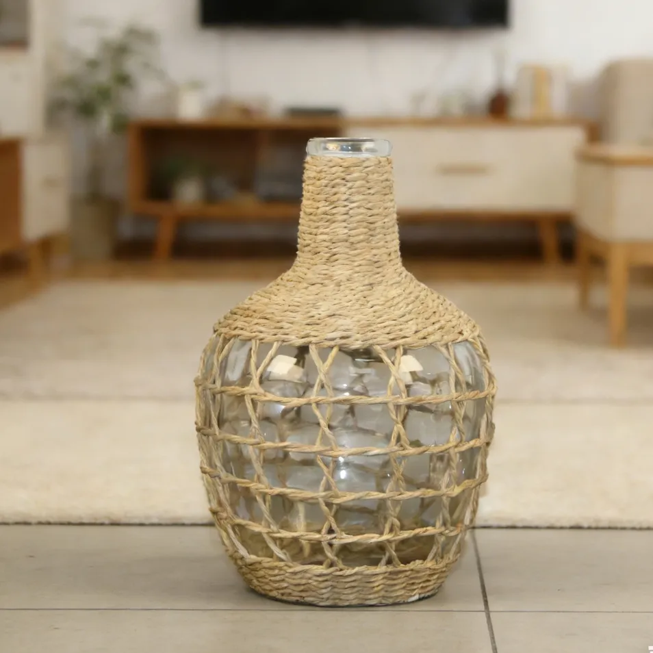 Custom Wicker Vase