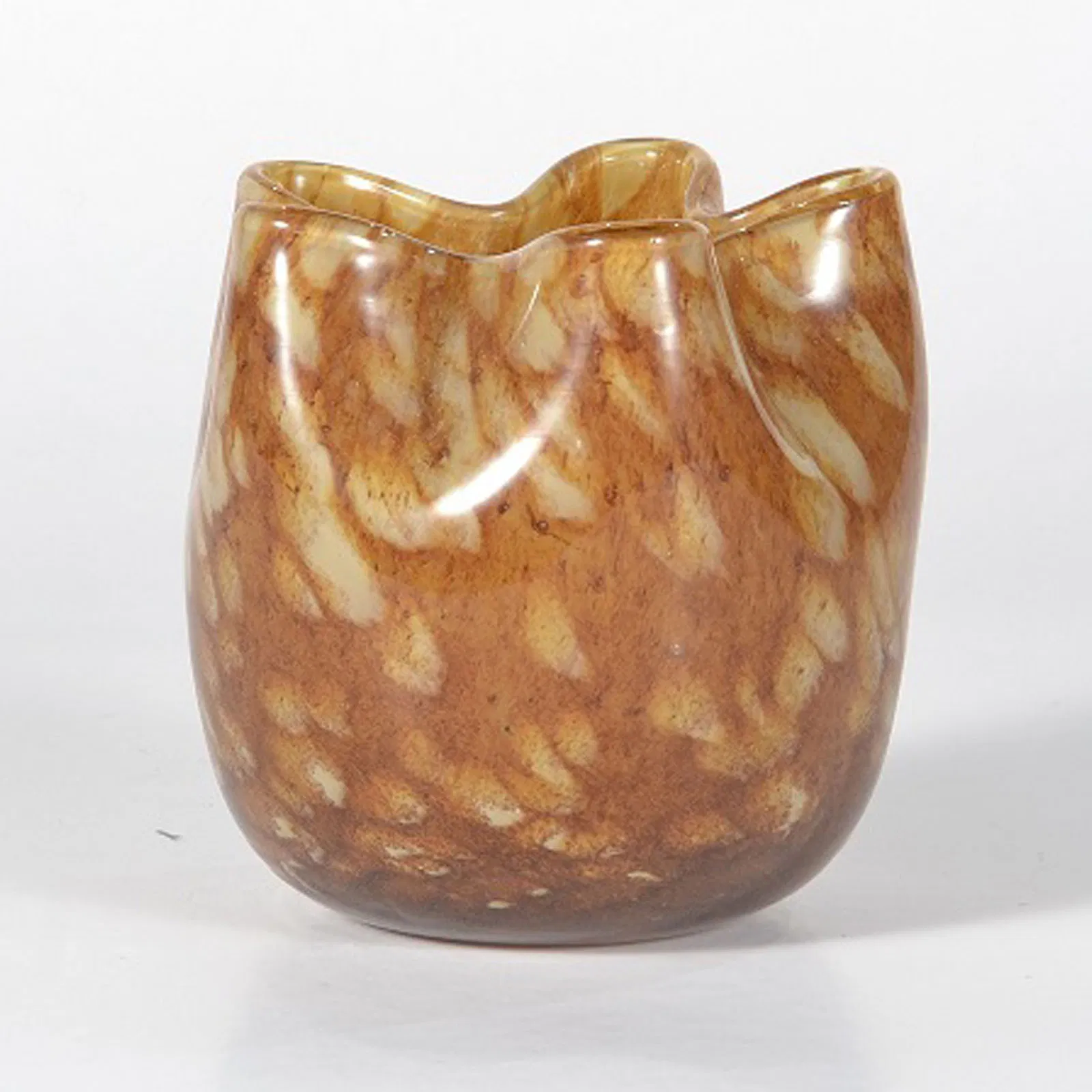 Glass Arts Crafts Creative Golden Ceramic Bird Handicraft Small Ornaments