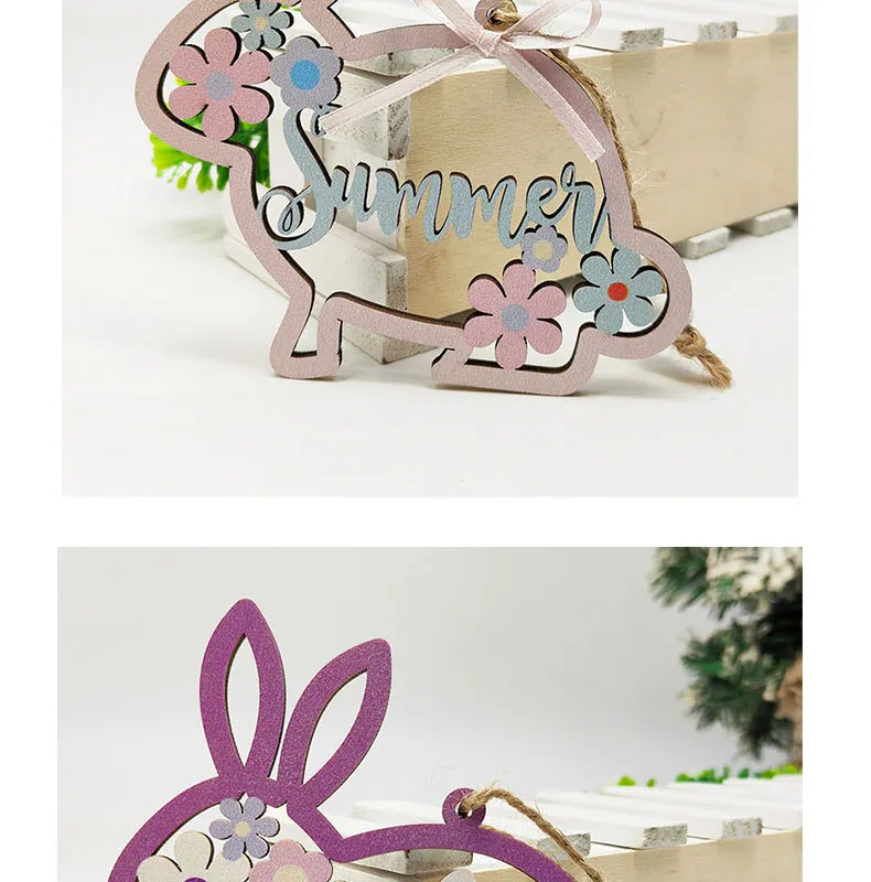 Easter Wooden Door Sign 3