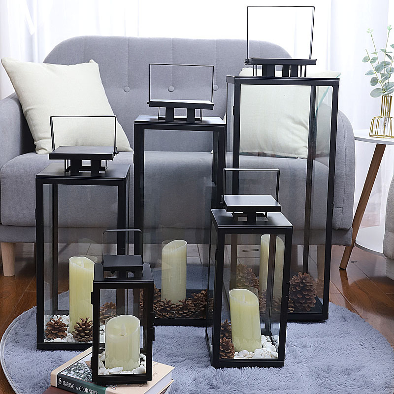 Large Candle Holder with Rustic Charm for Home Decor