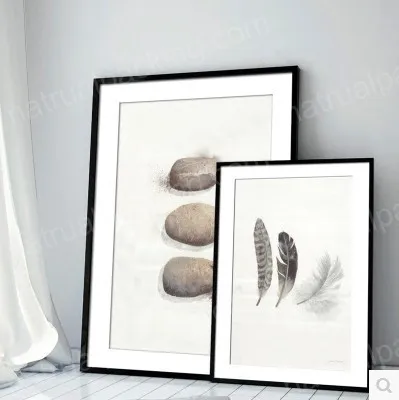 Decorative Morden Style Wood Texture Photo Frame