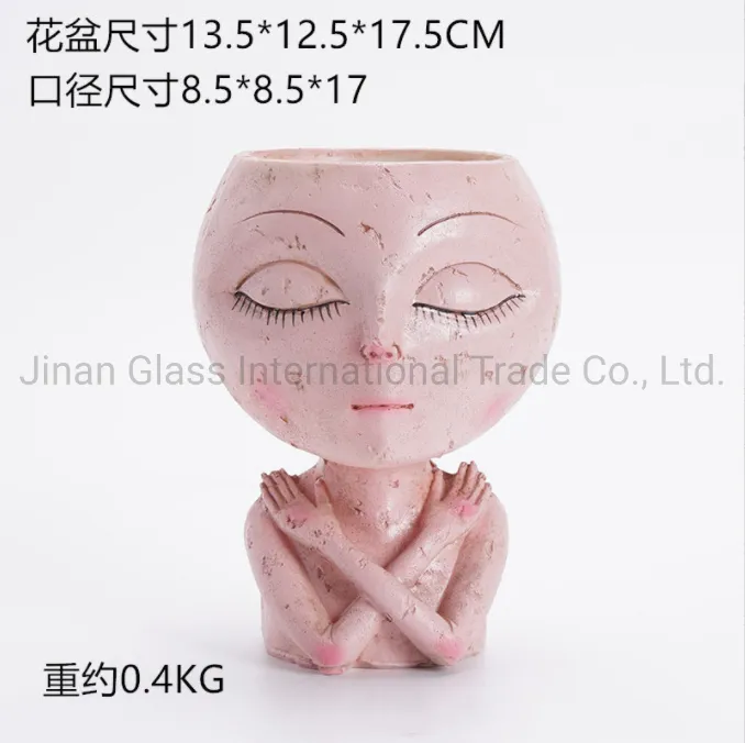 Resin Flowerpot Details