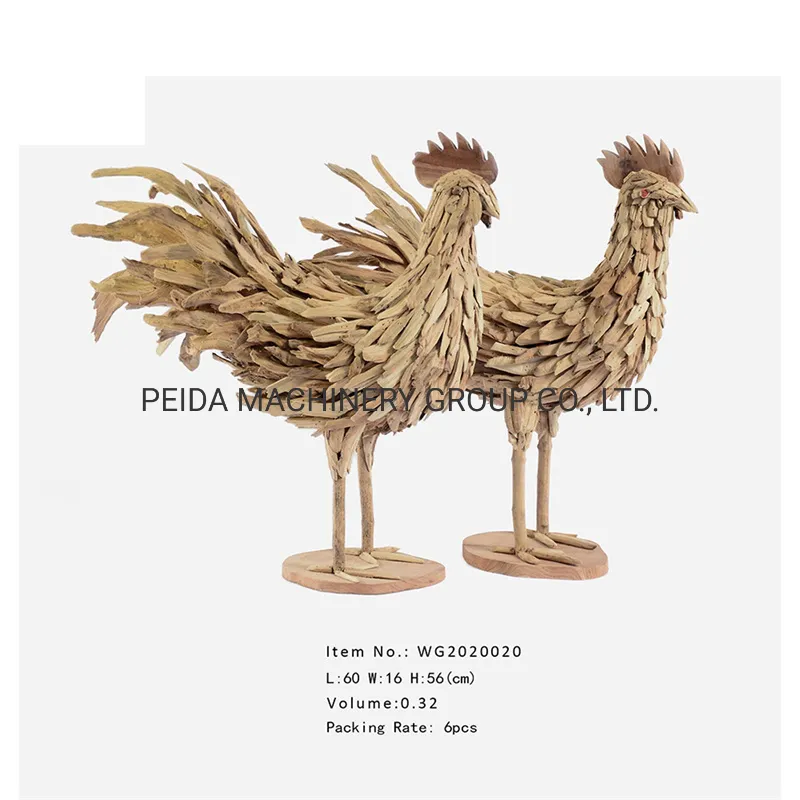 Wood Animal Decor 2