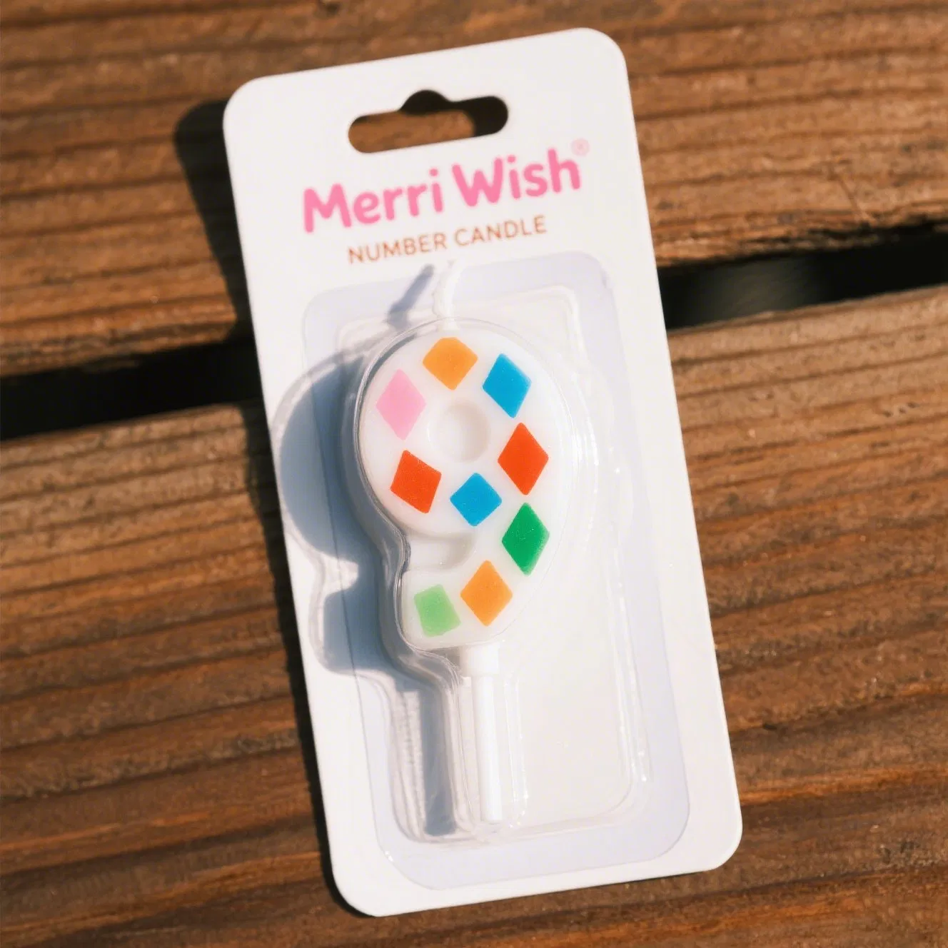 Huaming Paraffin Wax Candles Christmas Holiday Number Candles Festive Digital Birthday Candles for Seasonal Desserts