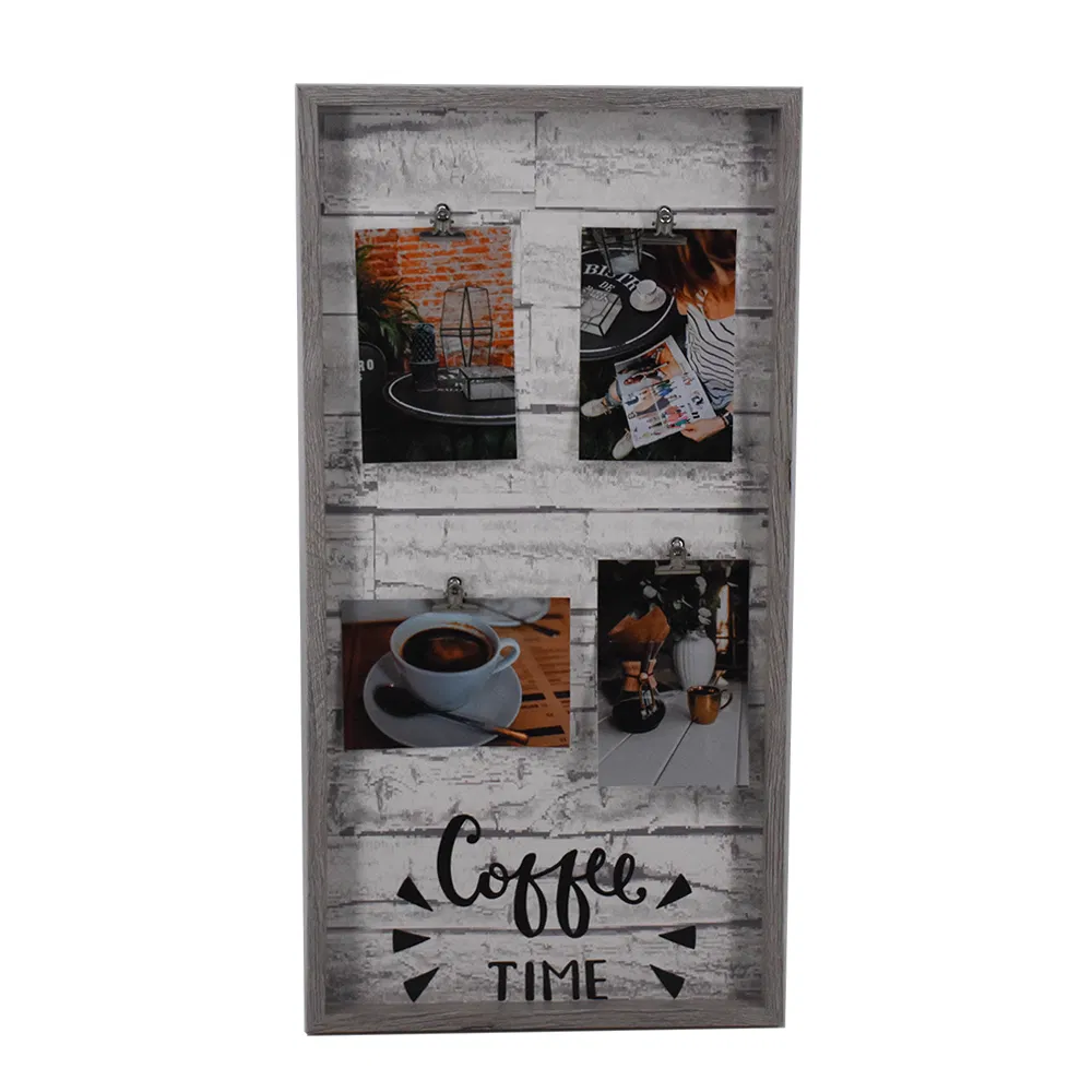 Rustic Home Decoration Plastic Big Photo Picture Frame