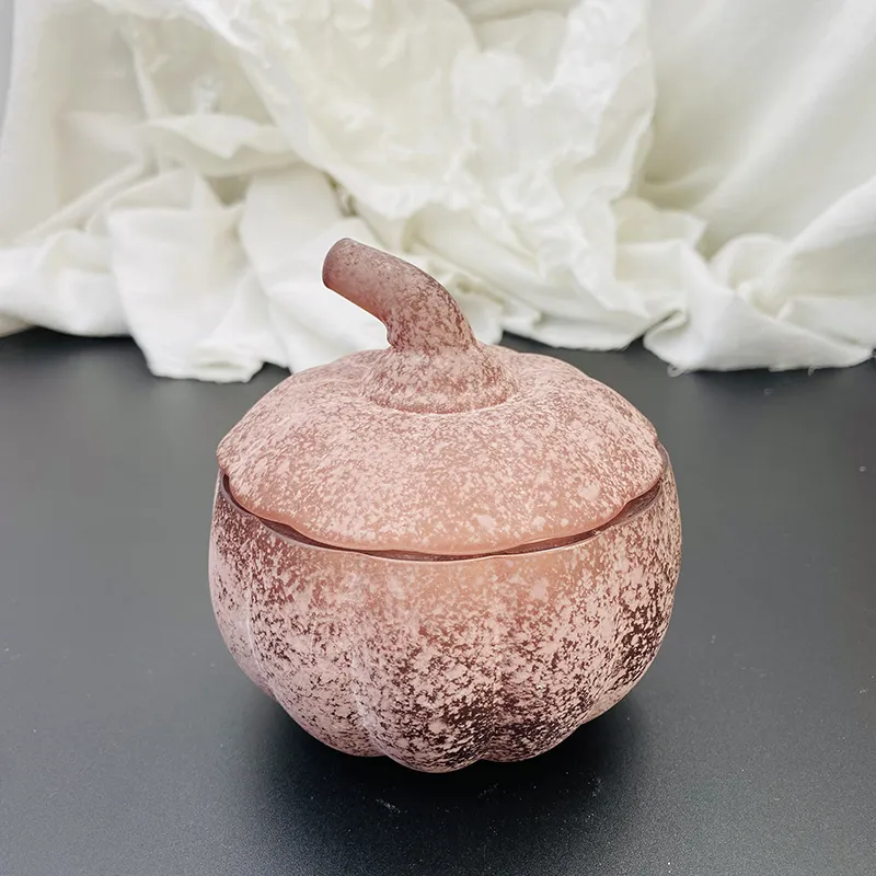 Elegant Glass Candle Jar