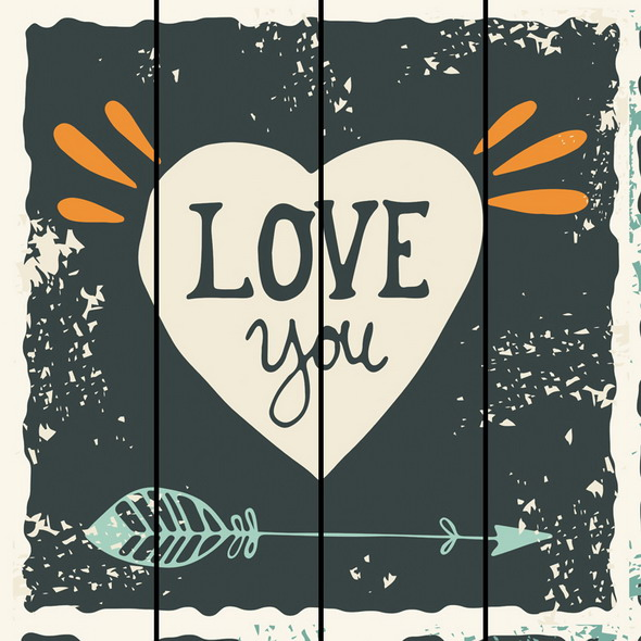 Wholesale UV Printing Wood Sign Wall Art Home Craft