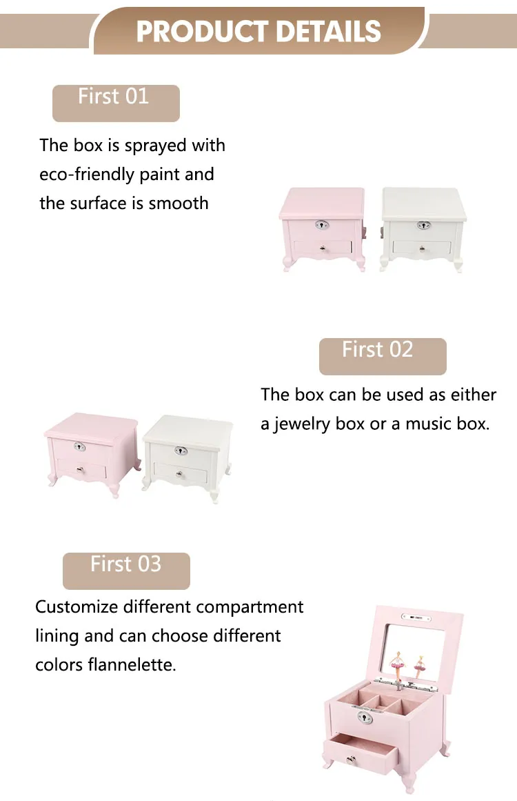 Wooden Music Box Detail 2