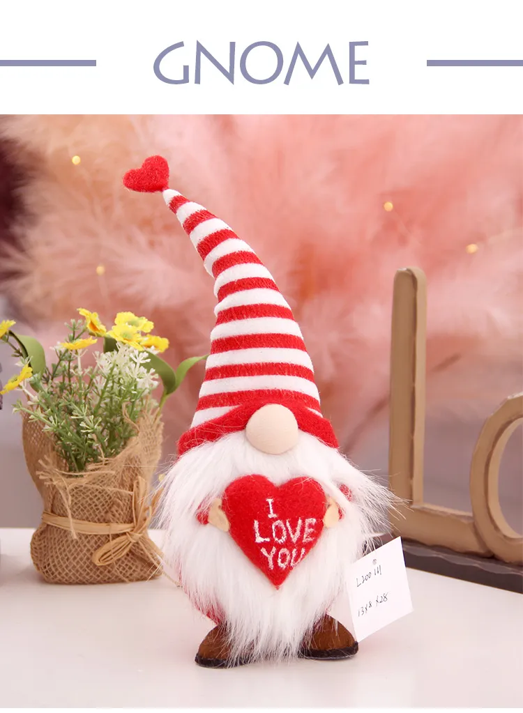 Wedding Home Decor Valentine Gnomes