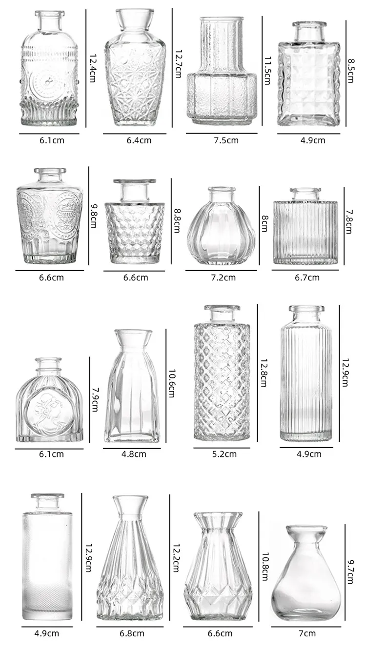 Glass Flower Vase Detail 5