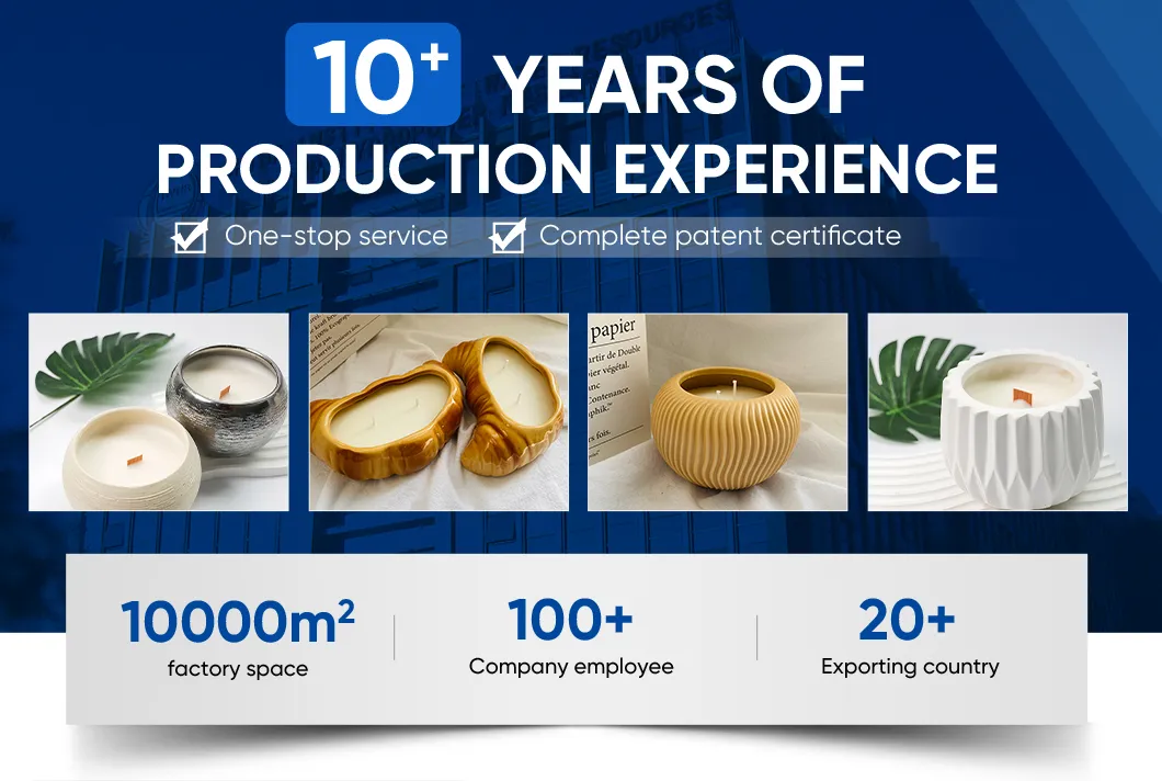 Porous Volcanic Texture Scented Candle