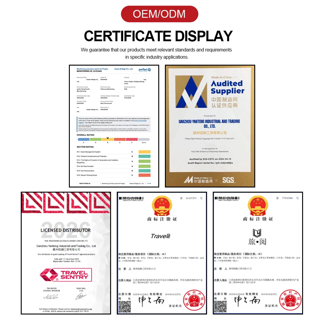 Certificates