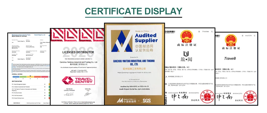 Quality Certifications