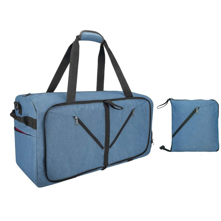 Foldable Sports Gym Travel Duffel Bag Water Resistant Luggage Duffel Bag