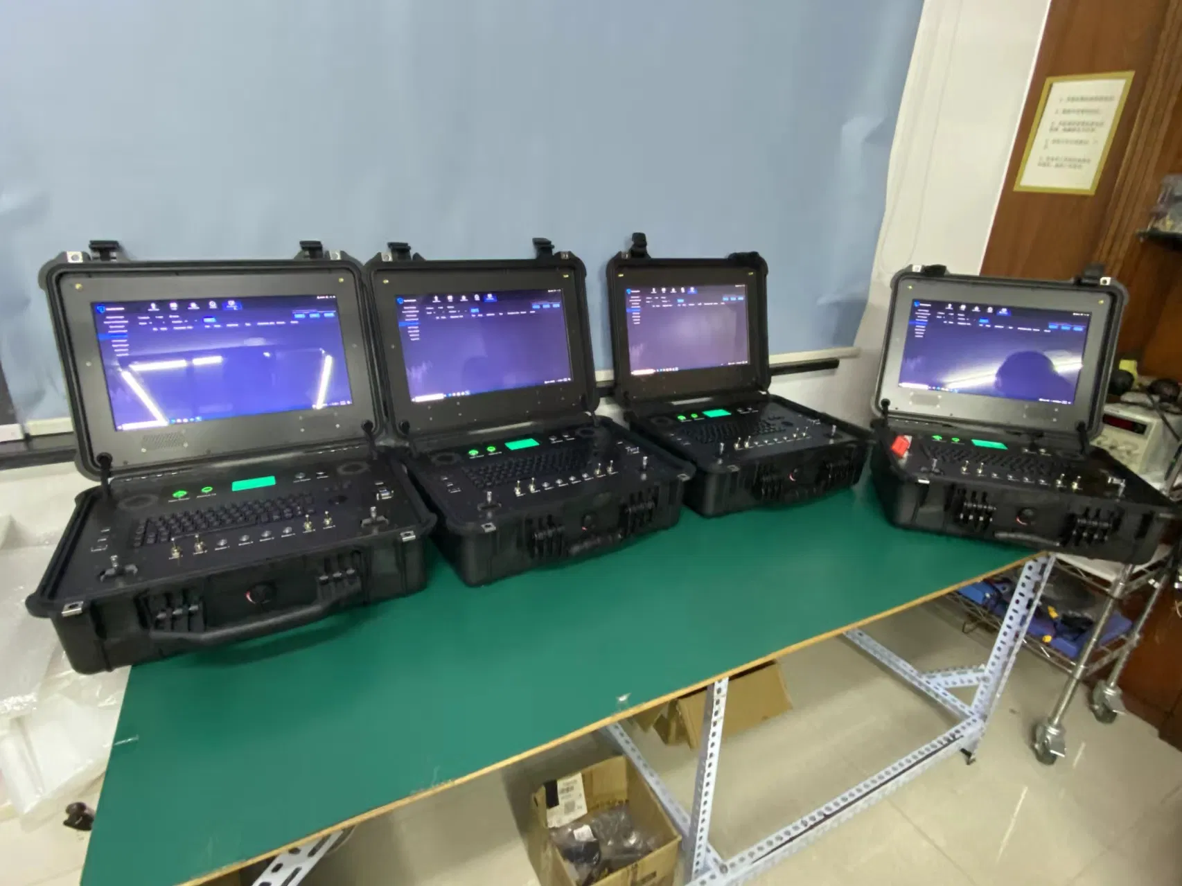 Easy Operation Jamming-Proof Ground Control Station for Real-Time Uav Control System