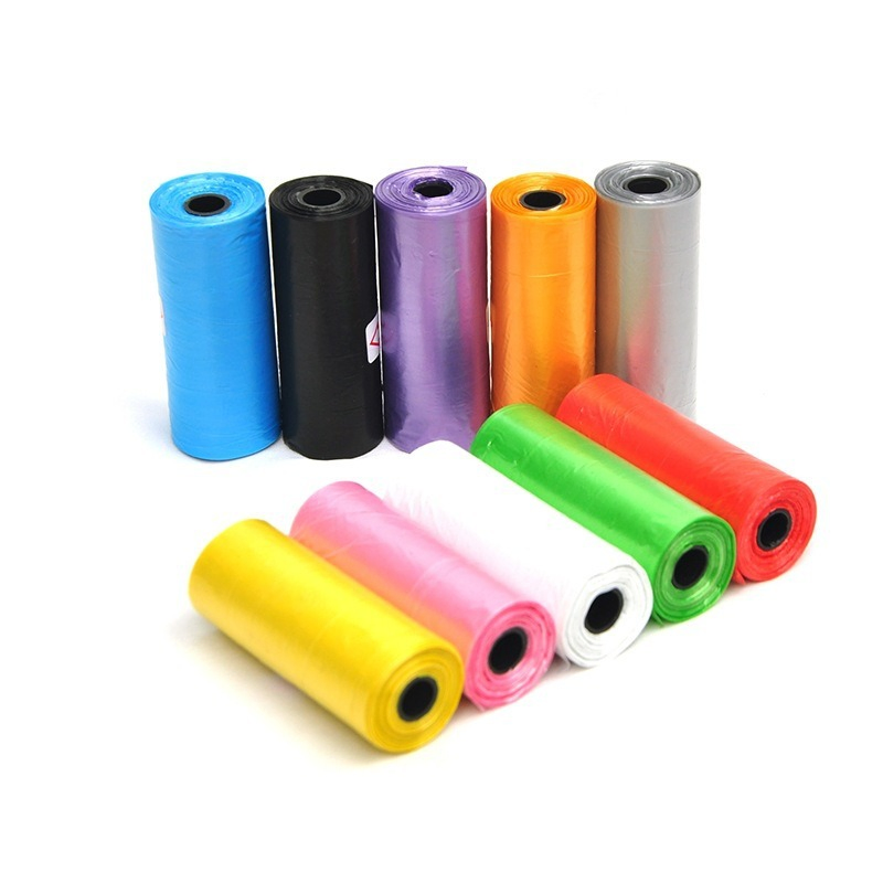 Thin Lightweight Portable Garbage Bag Works as Travel Dog Poop PE Garbage Bag