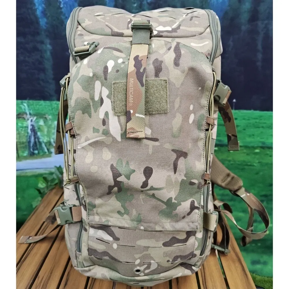 Convenient Attachment Points Hhb-240010 Waterproof Camouflage Backpacking Hunting Tactical Backpack for Warfare