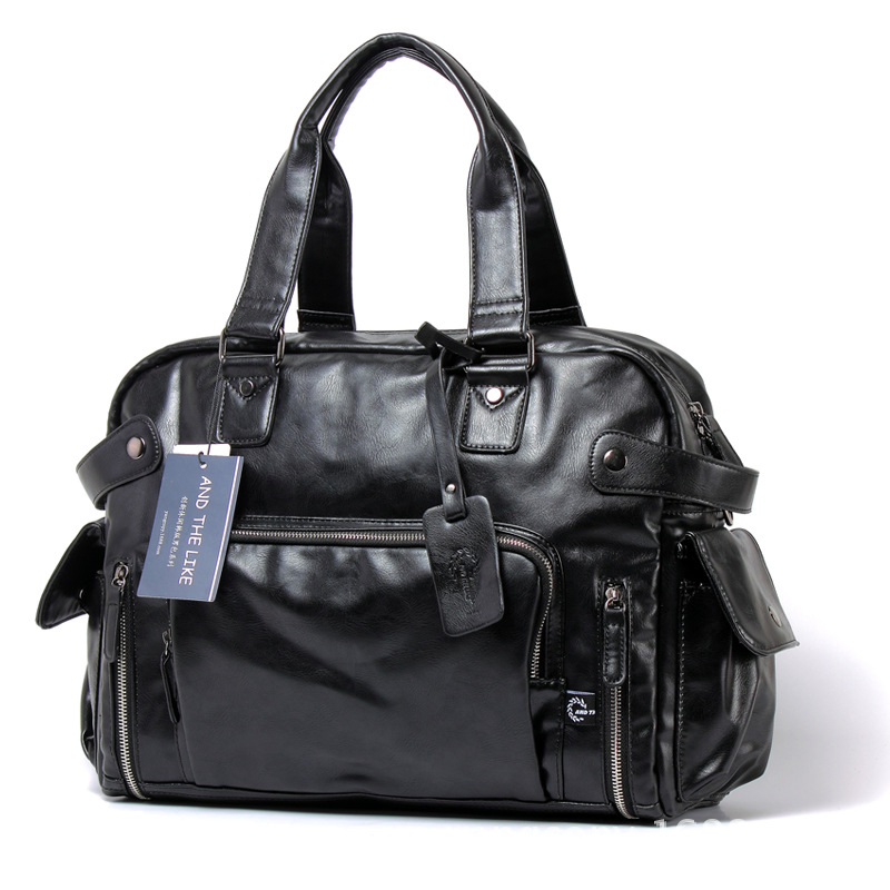 Wholesale Men's Travel Bag Large Capacity Portable Crossbody Bag Casual Korean Style Business Trip Shoulder Bag Luggage Bag