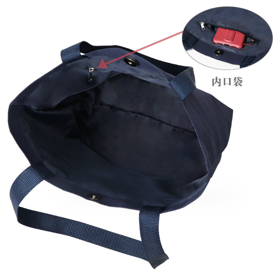 Eco Friendly Recycled RPET Reusable Waterproof Packaging Bag RPET Shopping Tote Bag with Printing and Lining