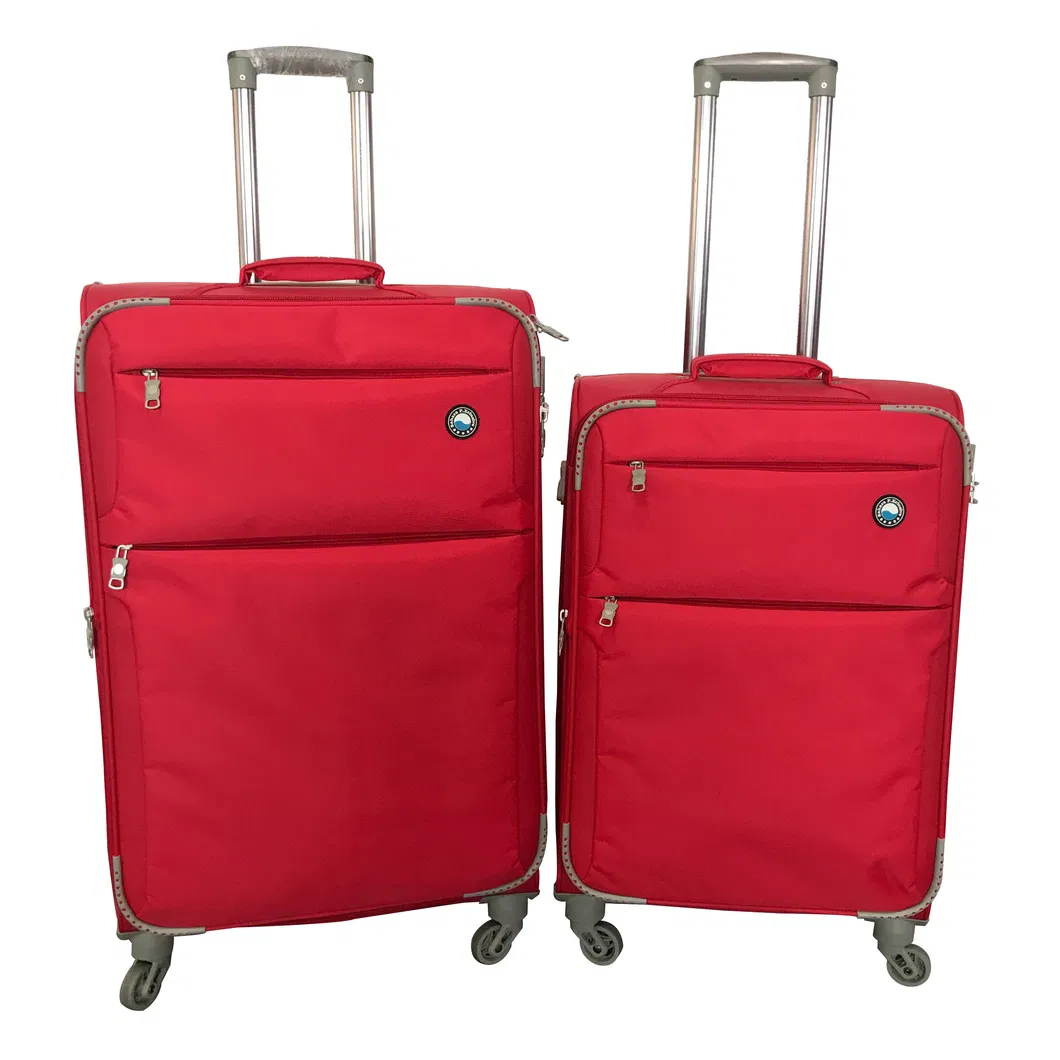 Red Soft Luggage Bag