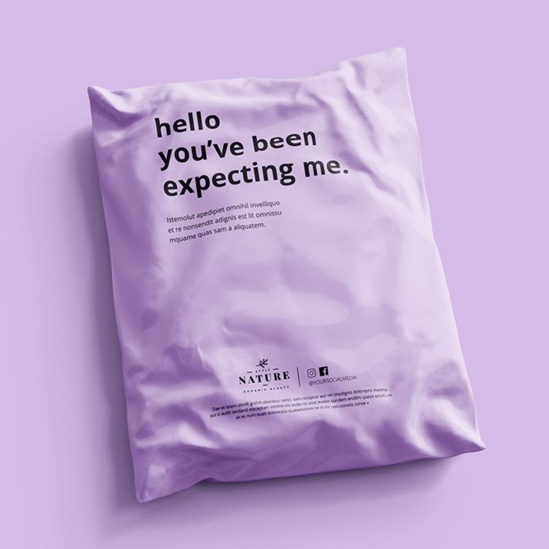 Custom Logo Printed Eco-Friendly Recycled Tear-Proof Postage Courier Shipping Mailing Bags for Clothing