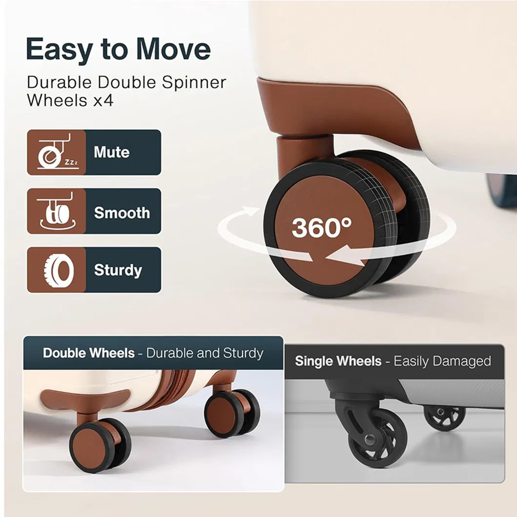 Aluminum Alloy Rod Custom High Quality Smart Wheel Luxury Replica Hard Shell Luggage Suitcase Set Travel Trolley Luggage