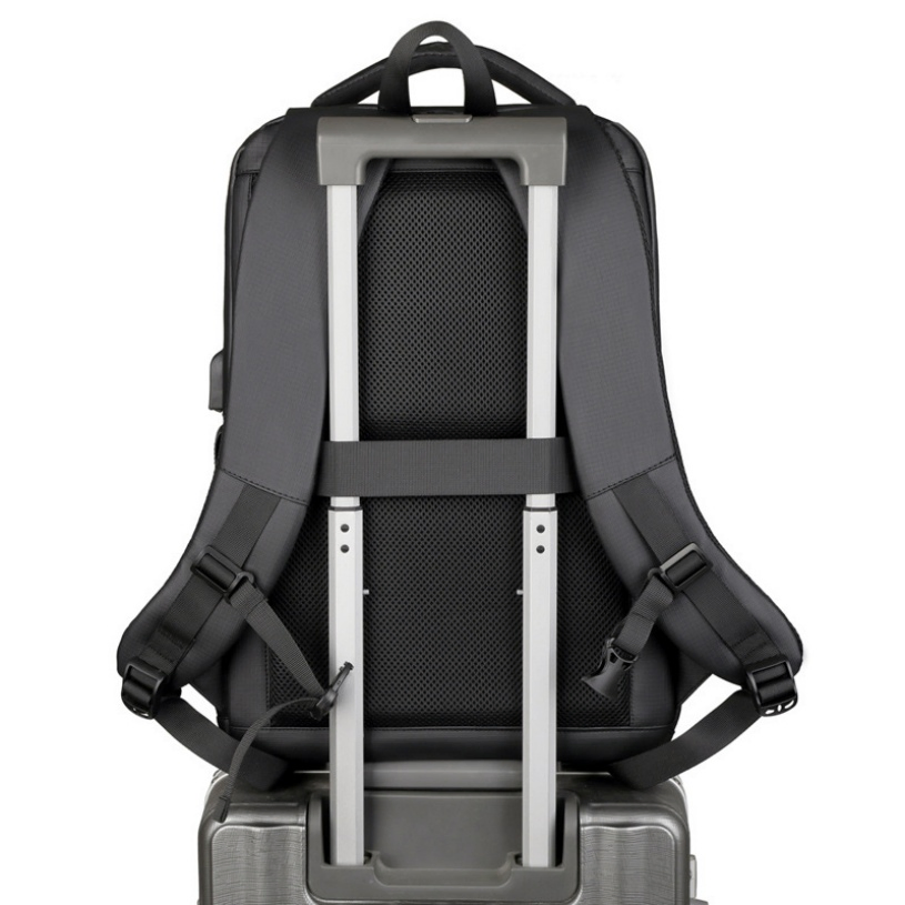 Direct Sales Soft-Shell Wear-Resistant Stylish Multi-Compartment Office Computer Backpack for Camping Trip