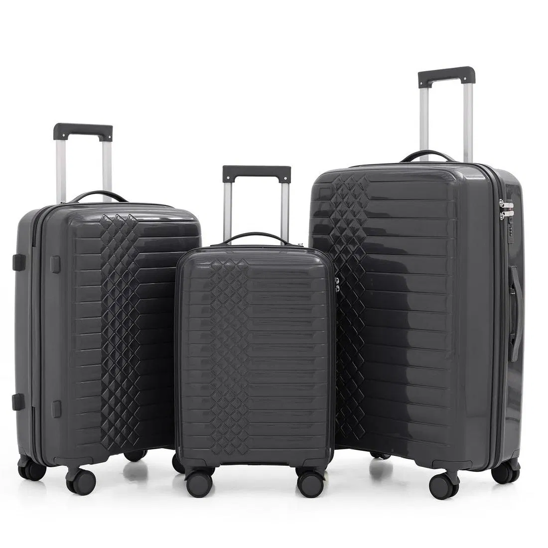 Retractable Handle Luggage Set 20/24/28 Inch Complete Travel Solution