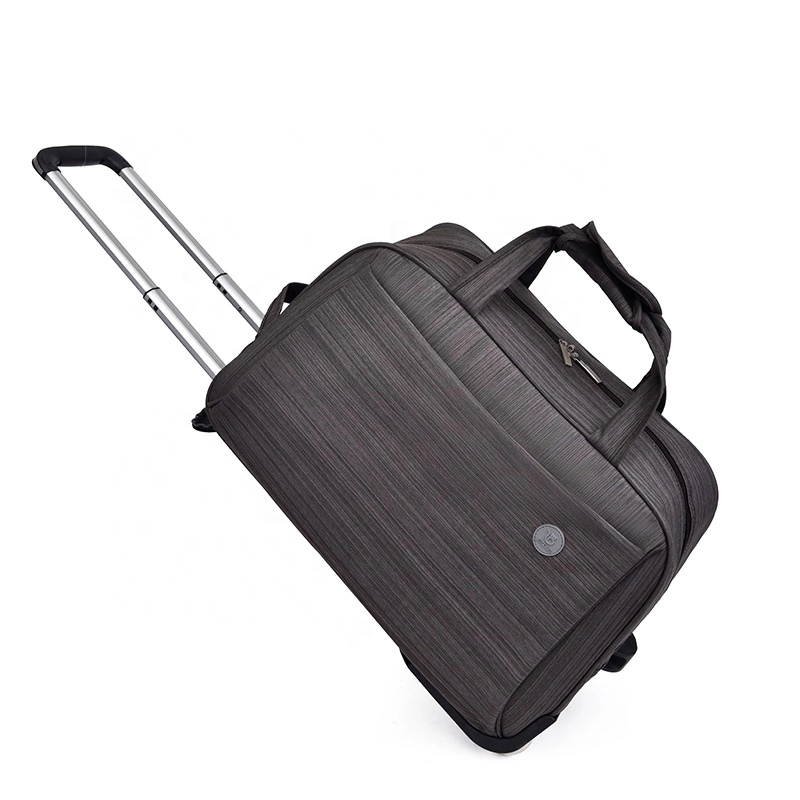 Lightweight Foldable Airport Trolley Duffel Outdoor Luggage Travel Roller with Travel Bag with 2 Wheels