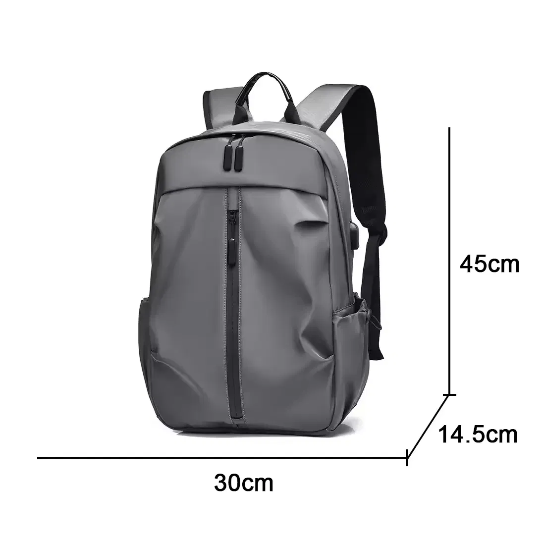 Custom Fashion Nylon Waterproof Casual Sports Backpack Lightweight Large Capacity USB Laptop Features Outdoor Travel Bag
