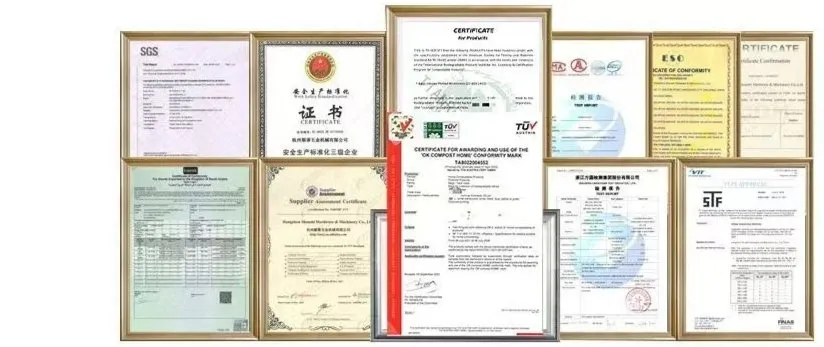 Certificates